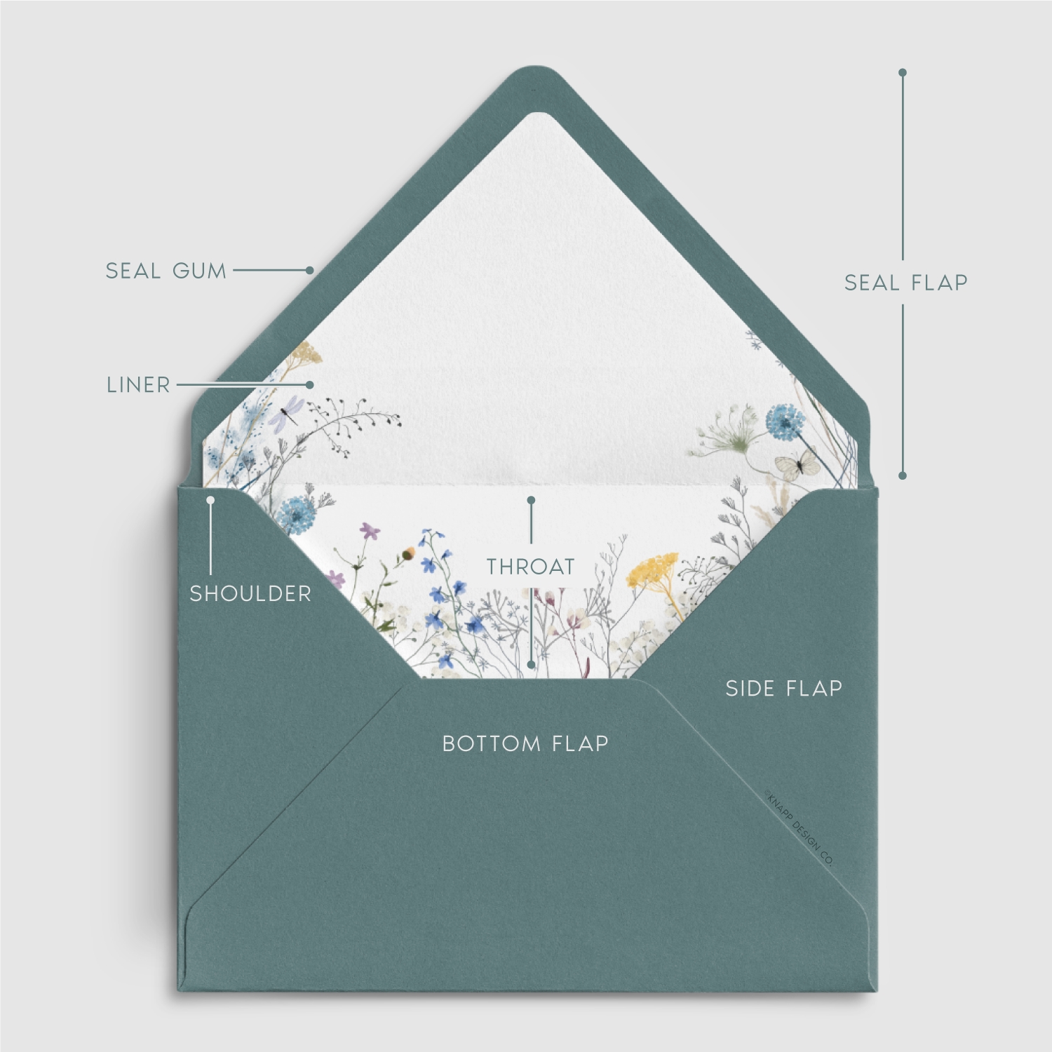 The anatomy of an envelope - we know you were dying to know!